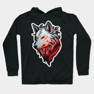 Mythical Wolf Painting Hoodie